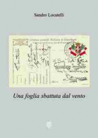 Una foglia sbattuta dal vento