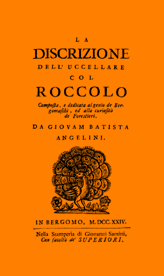La discrizione dell'uccellare col roccolo