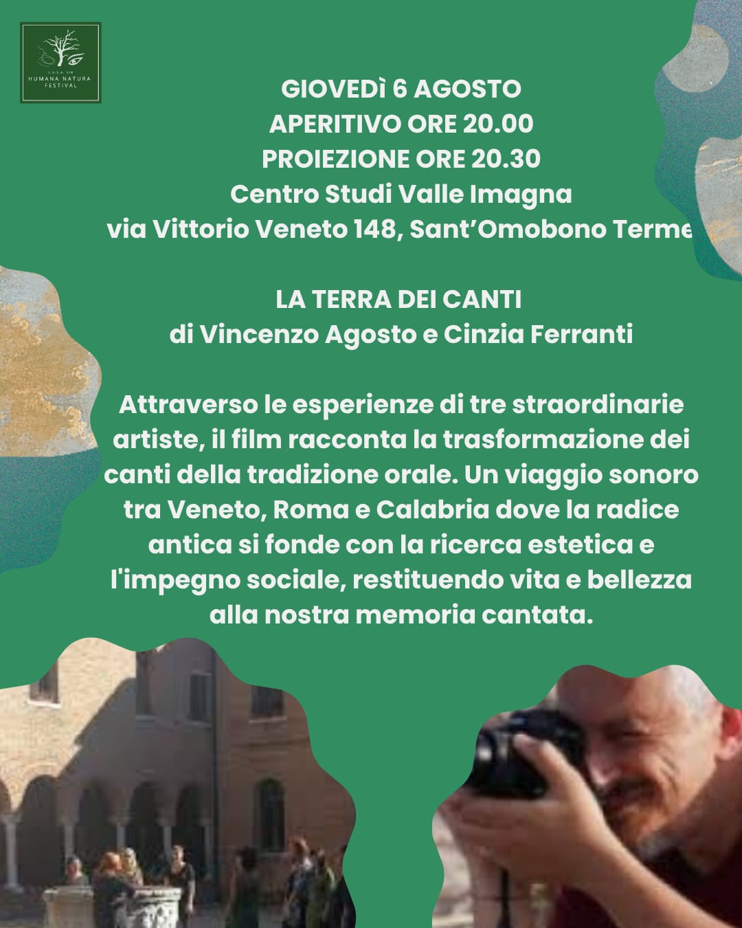 Quando il canto diventa incontro: due film a Humana Natura
